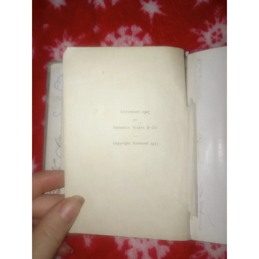 Beatrix Potter Lot Of (3) 1907-08 Books Puddle Duck, Tom Kitten And Peter Rabbit